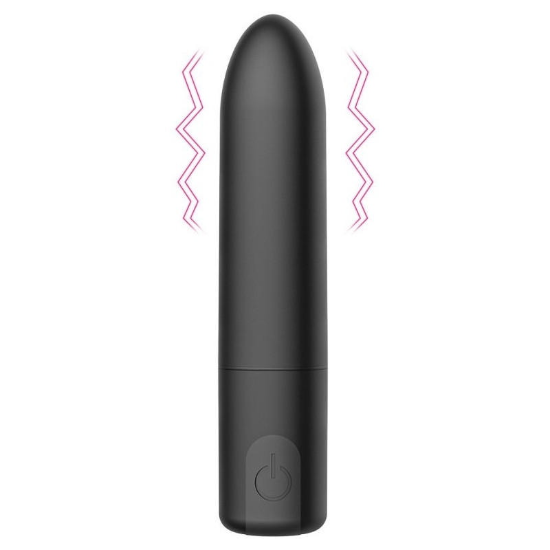 MyPlayToys Mini Vibro Happy Noir